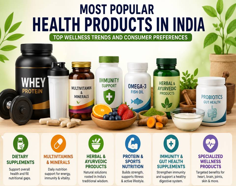 Popular Health Products in India